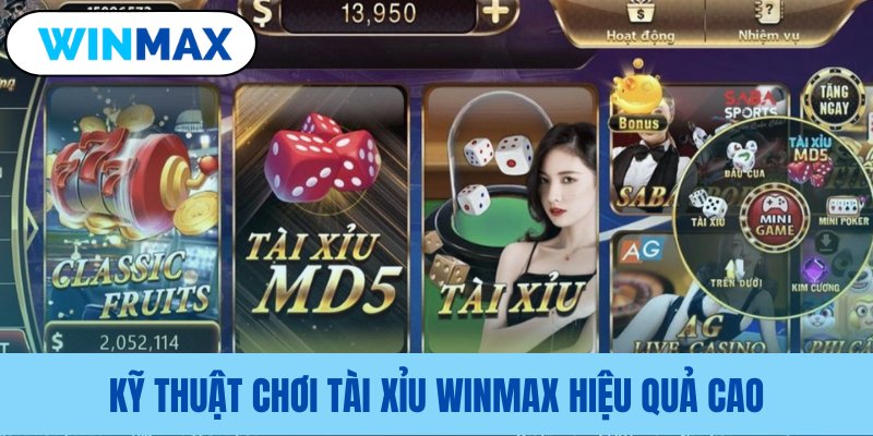 Những phương pháp cược tài xỉu Vmax thông minh ky thuat choi tai xiu winmax hieu qua cao
