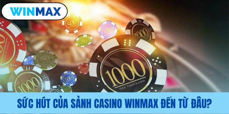 Những yếu tố tạo nên sức hút sảnh cược Winmax