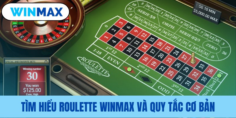 Cấu trúc bàn cược và luật chơi Roulette Cấu trúc bàn cược và luật chơi Roulette